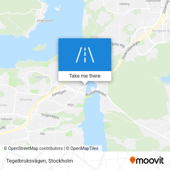 Tegelbruksvägen map