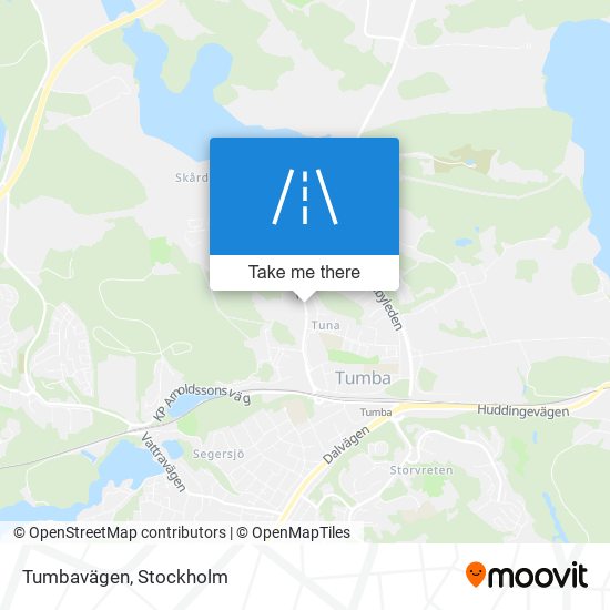 Tumbavägen map