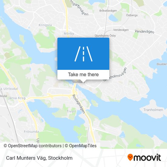 Carl Munters Väg map