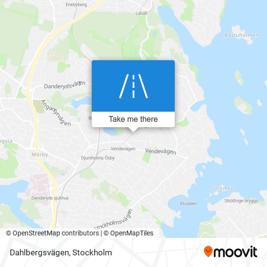 Dahlbergsvägen map