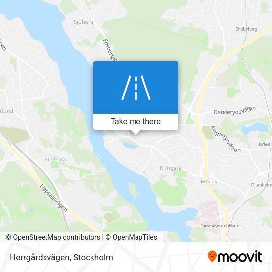 Herrgårdsvägen map