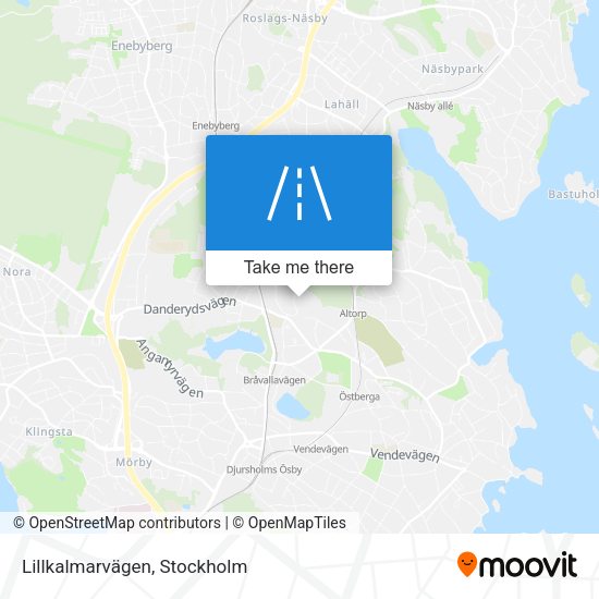 Lillkalmarvägen map