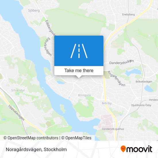 Noragårdsvägen map