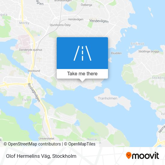 Olof Hermelins Väg map