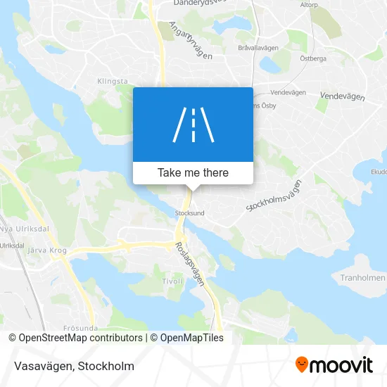Vasavägen map