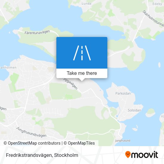 Fredrikstrandsvägen map