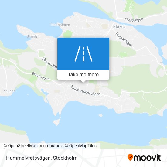 Hummelvretsvägen map