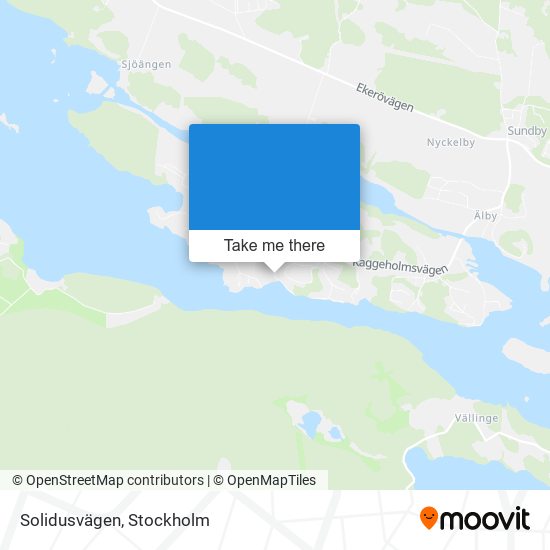 Solidusvägen map