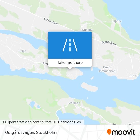 Östgårdsvägen map