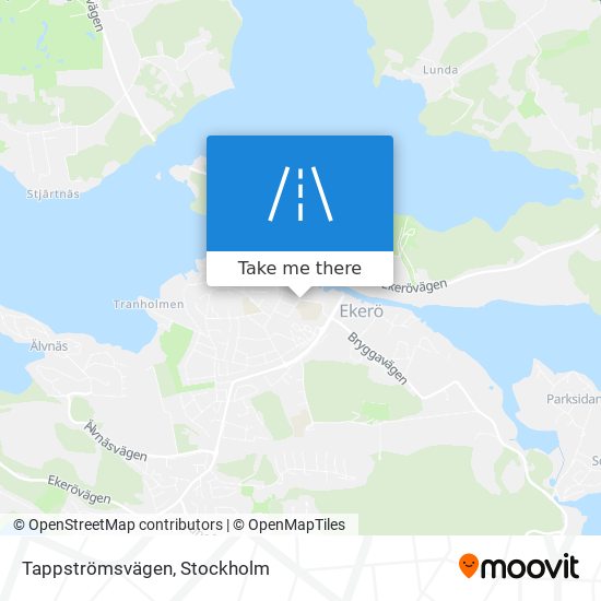 Tappströmsvägen map