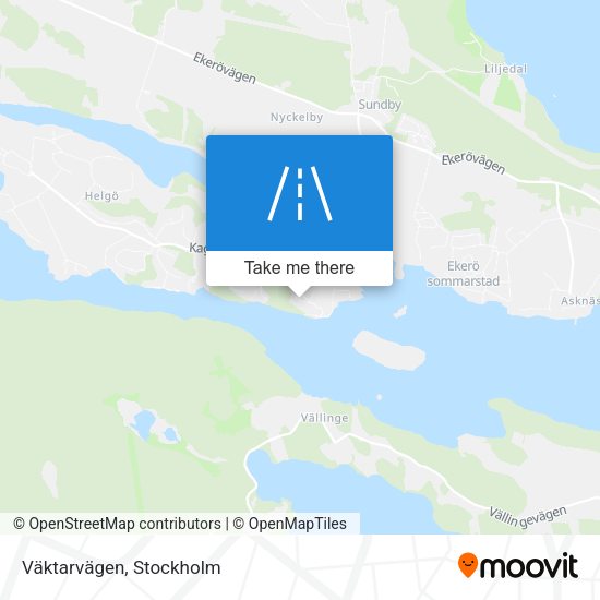 Väktarvägen map
