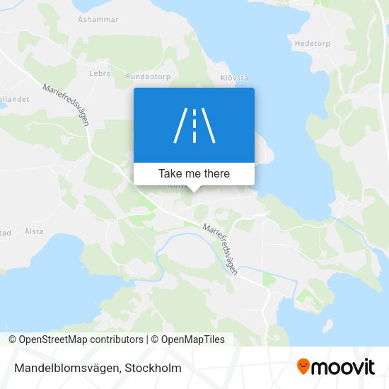 Mandelblomsvägen map