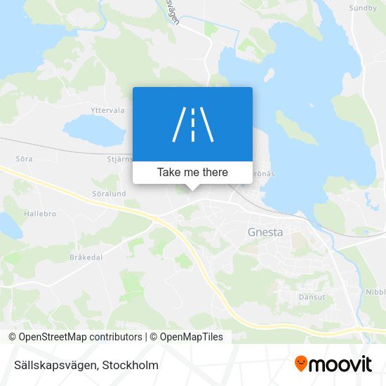 Sällskapsvägen map