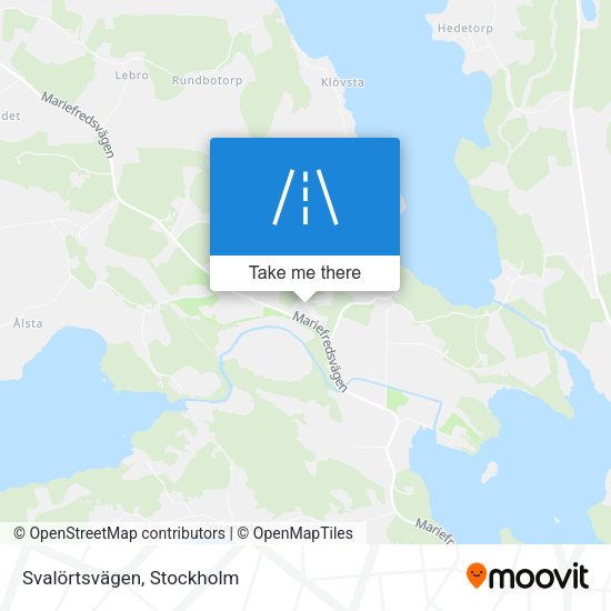 Svalörtsvägen map