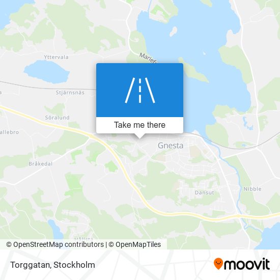 Torggatan map