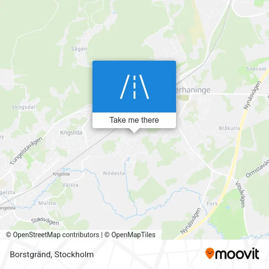 Borstgränd map