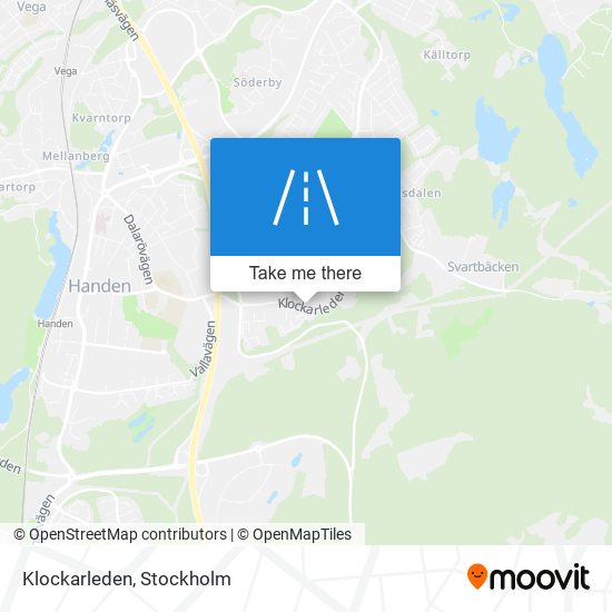 Klockarleden map