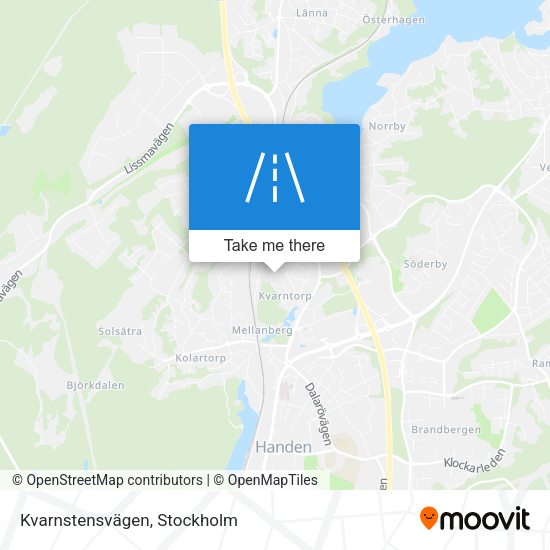 Kvarnstensvägen map
