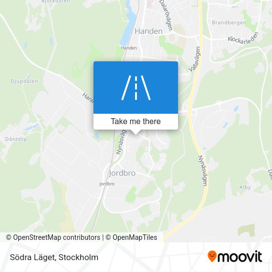 Södra Läget map