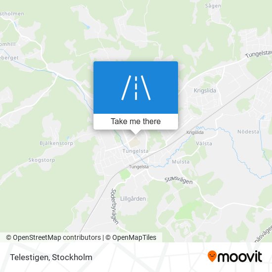 Telestigen map