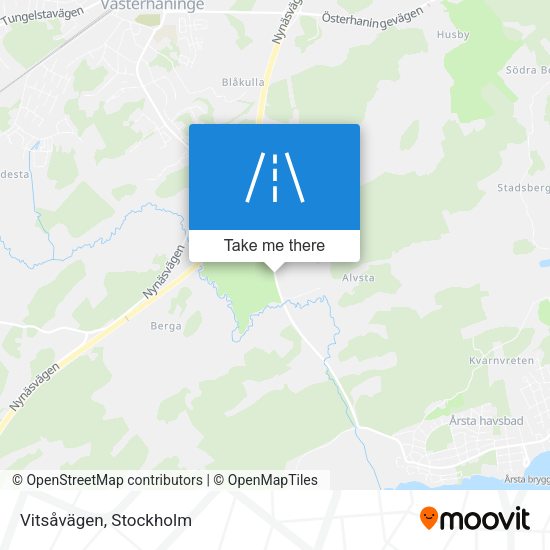 Vitsåvägen map
