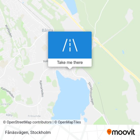 Fånäsvägen map
