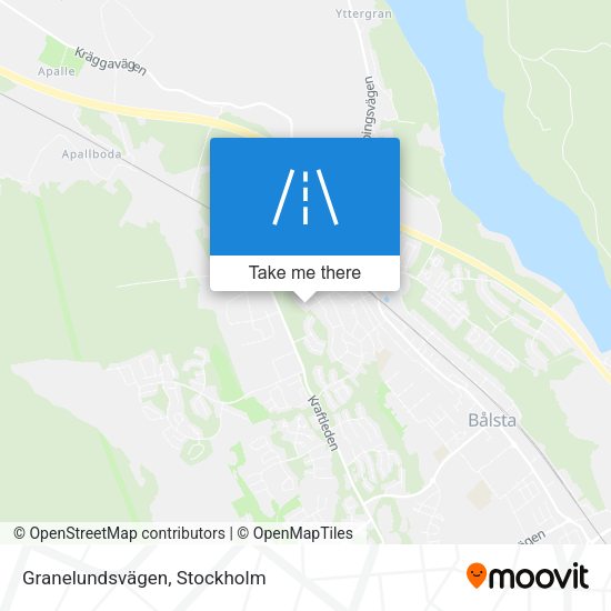 Granelundsvägen map