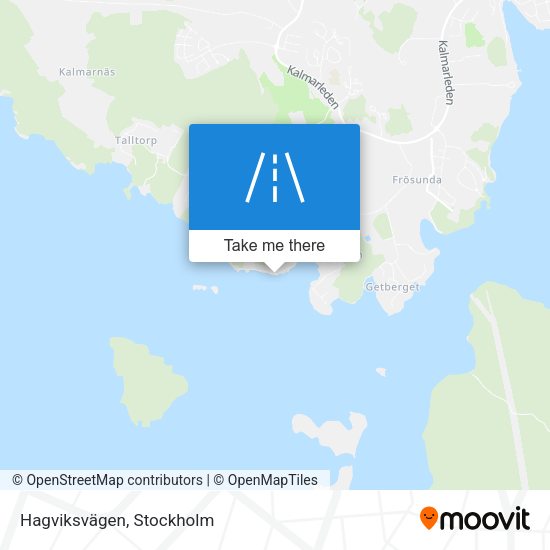 Hagviksvägen map