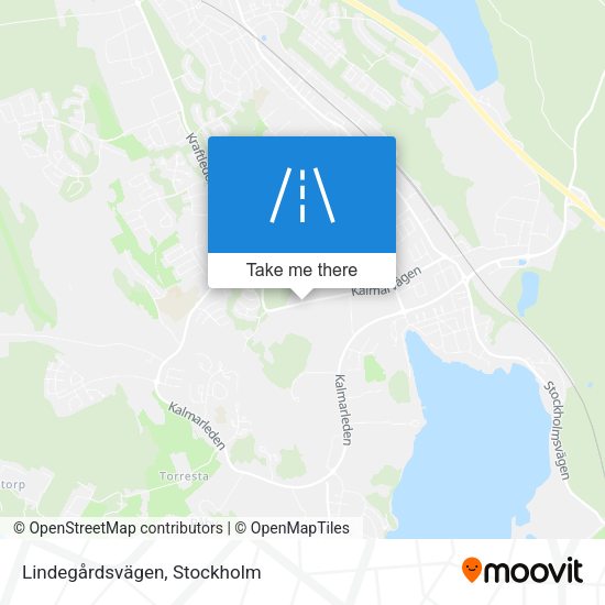 Lindegårdsvägen map