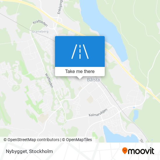 Nybygget map