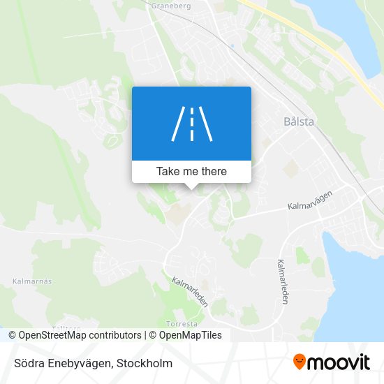 Södra Enebyvägen map