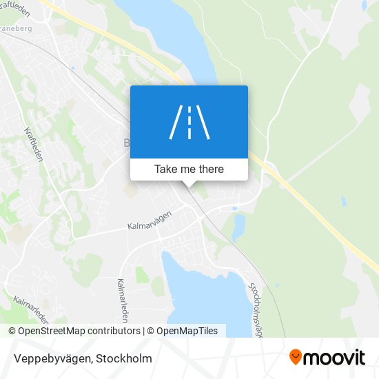 Veppebyvägen map