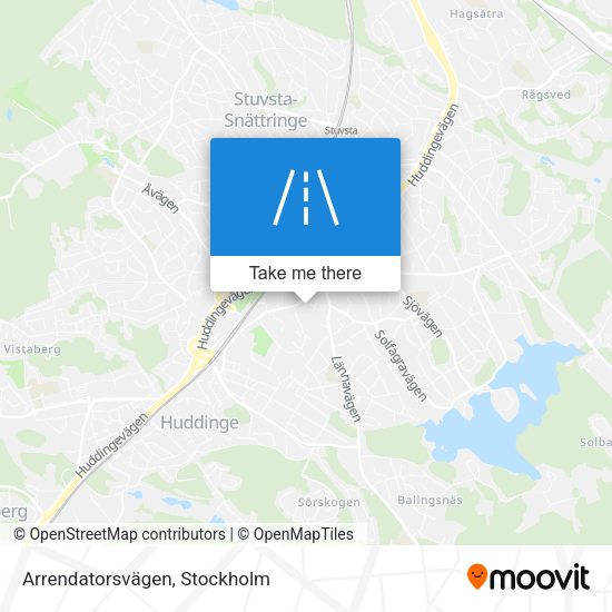 Arrendatorsvägen map