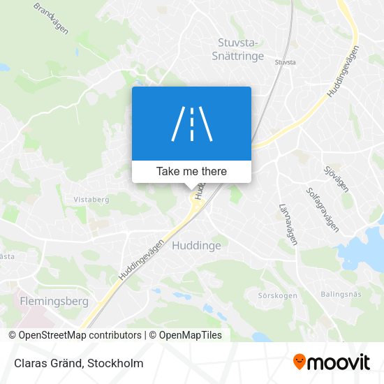 Claras Gränd map