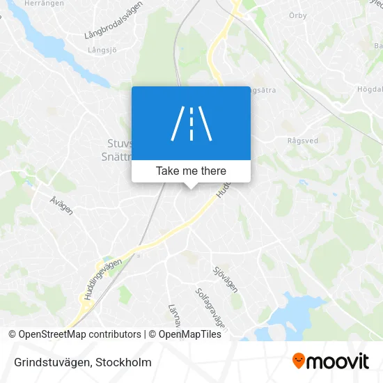 Grindstuvägen map