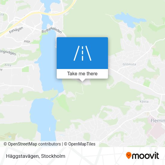 Häggstavägen map