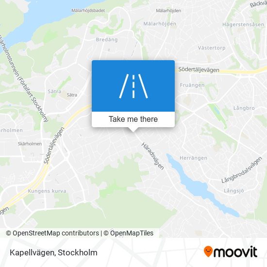 Kapellvägen map