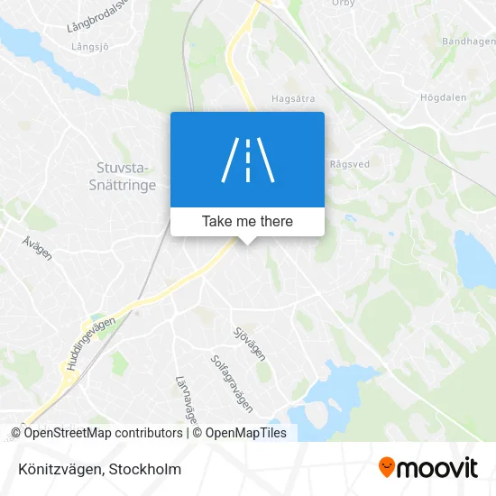 Könitzvägen map