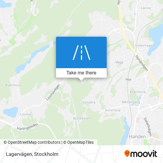 Lagervägen map