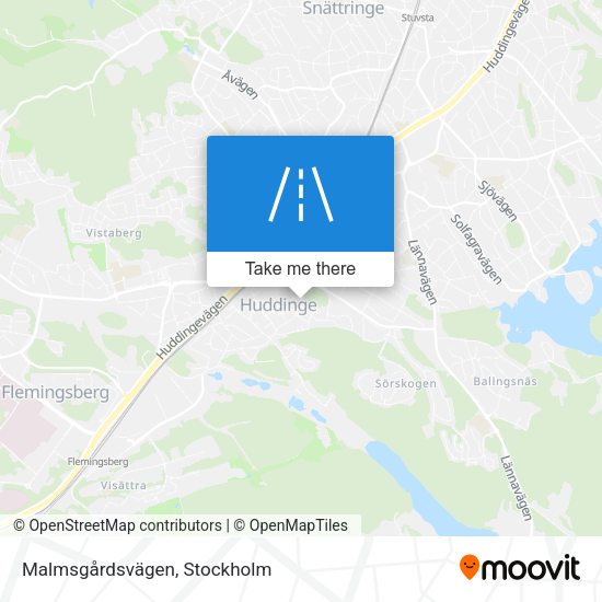 Malmsgårdsvägen map