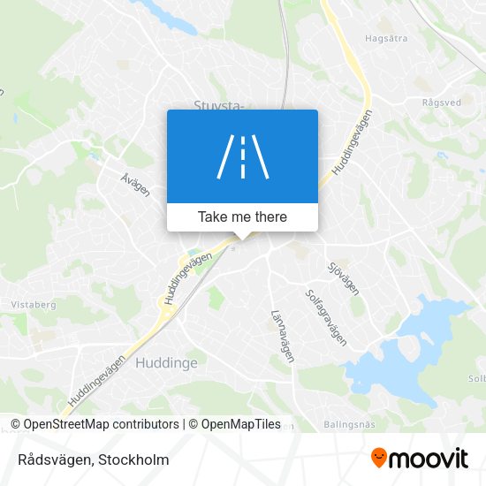 Rådsvägen map