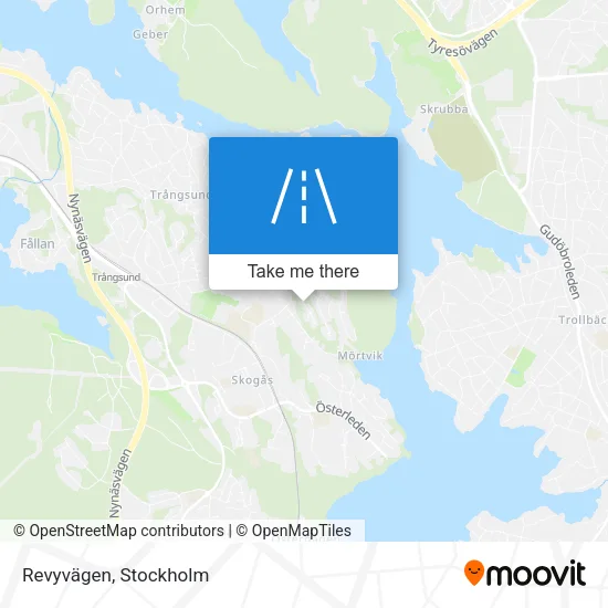 Revyvägen map