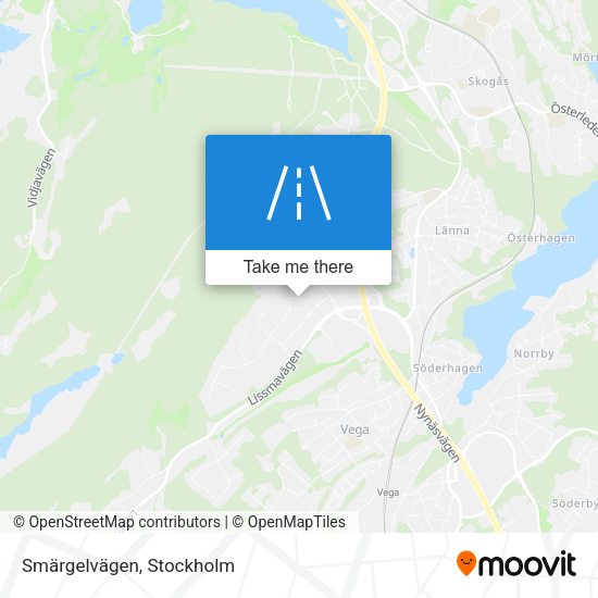 Smärgelvägen map