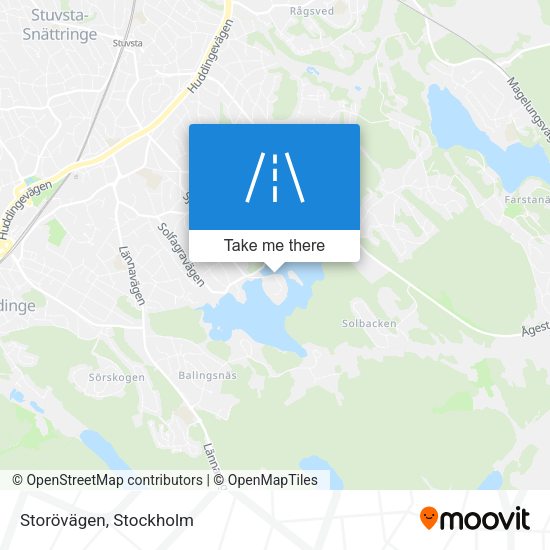 Storövägen map