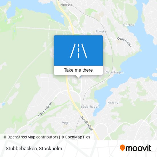 Stubbebacken map