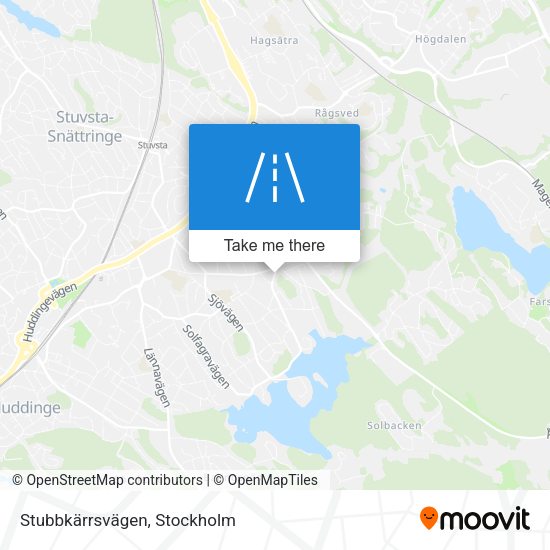 Stubbkärrsvägen map