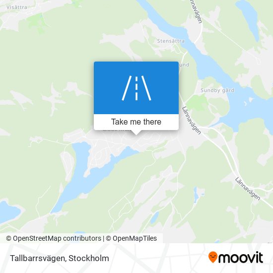 Tallbarrsvägen map