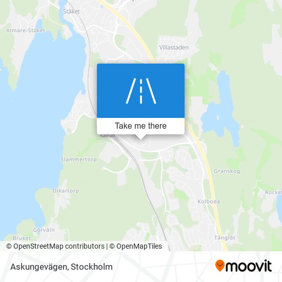 Askungevägen map