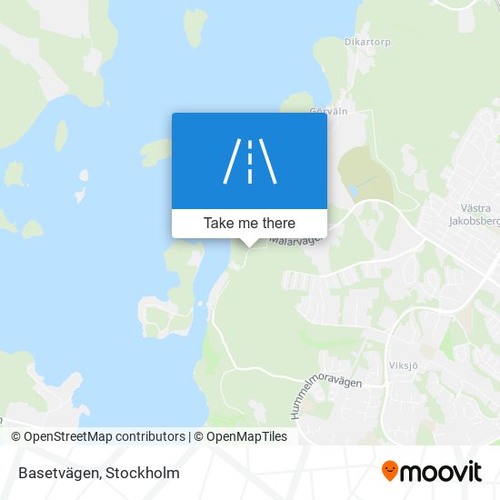 Basetvägen map