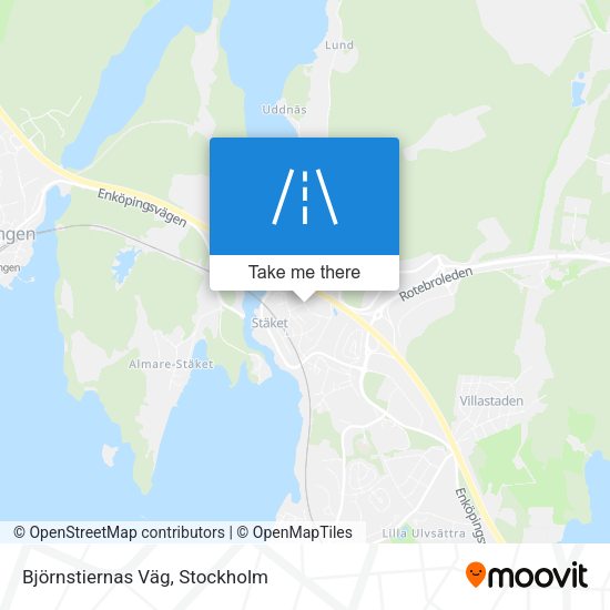 Björnstiernas Väg map